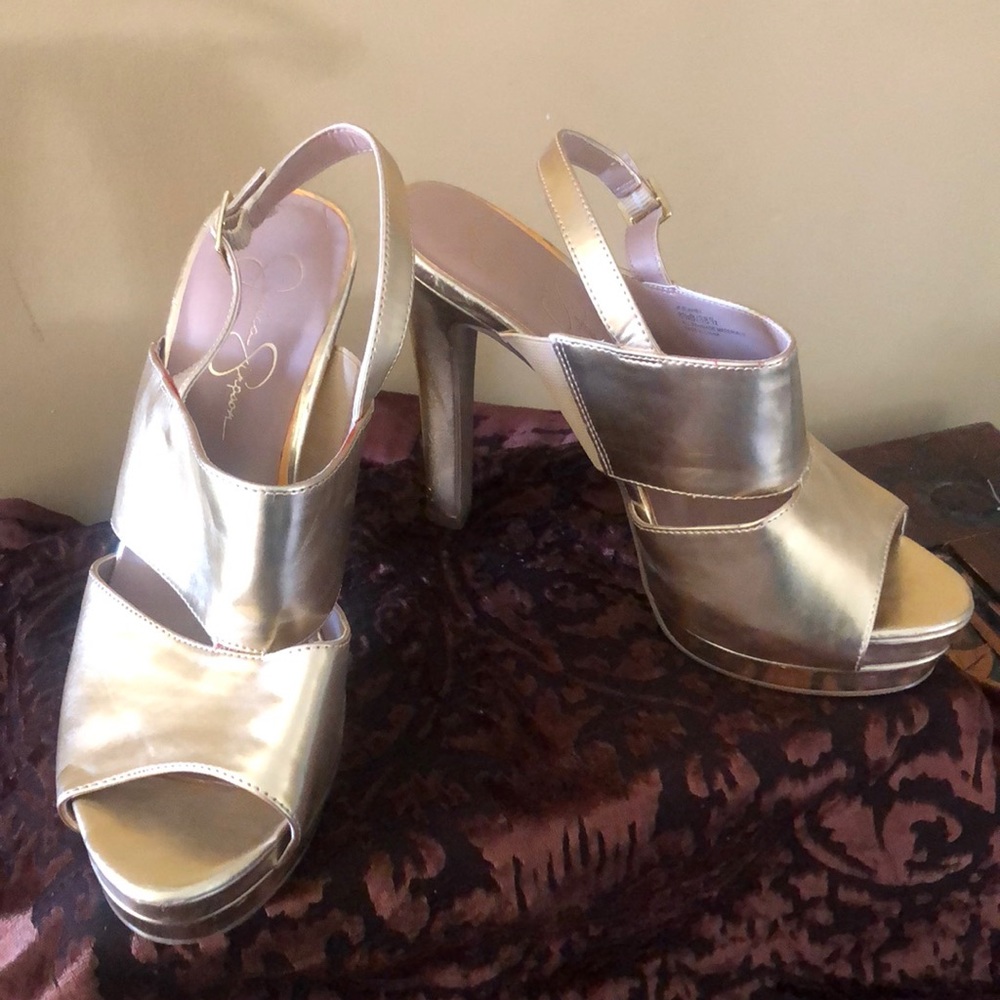 Gold Shoes 8.5